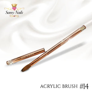 SAMY NAILS KOLINSKY BRUSH # 14